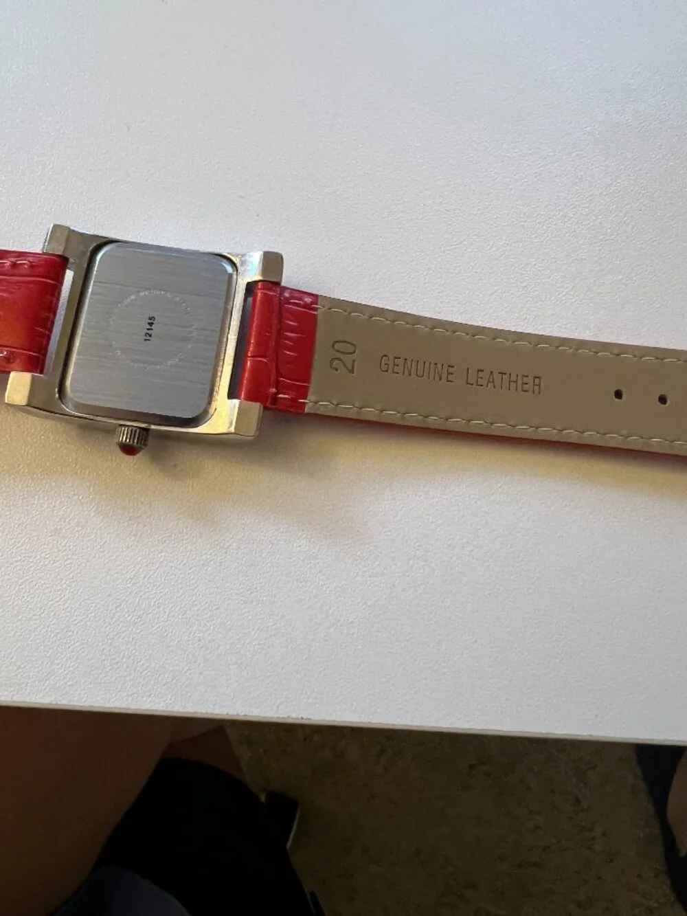 Watch – Rectangular Face, New Battery & Band